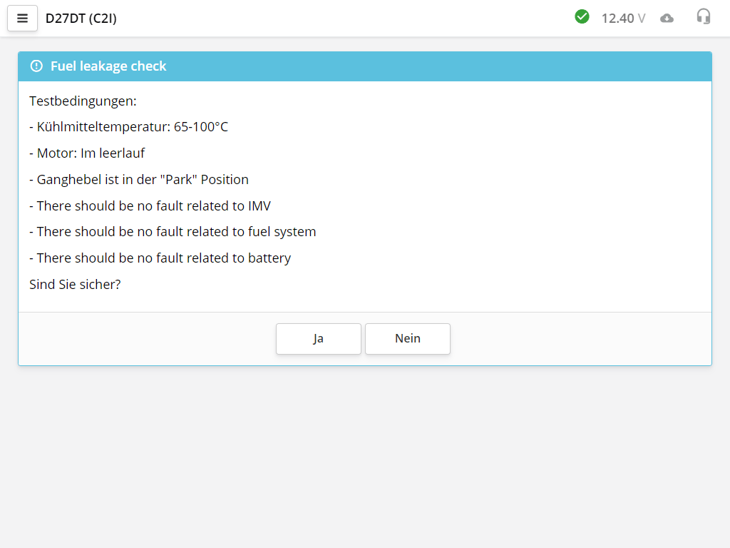 Dienstprogramm starten